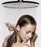 Water softening solutions for showers and bathrooms